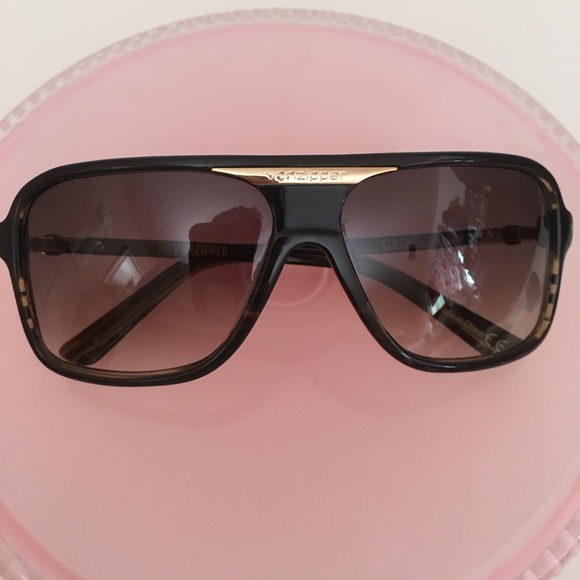 Von Zipper Accessories - NWOT Von Zipper STACHE Tortoise shell Aviator Sunglasses